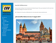 Tablet Screenshot of car-rental-veterans.de